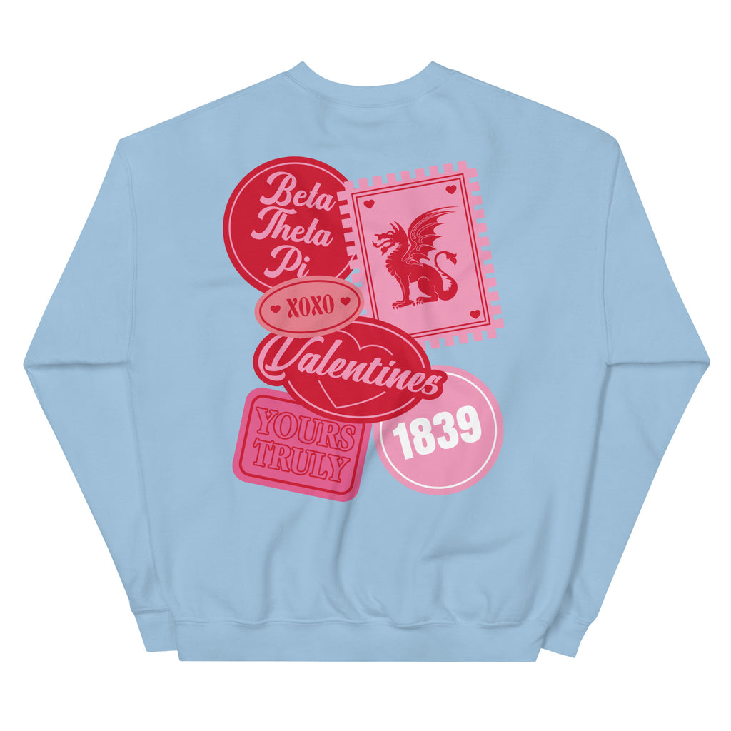 Beta Valentine's Crewneck Sweatshirt