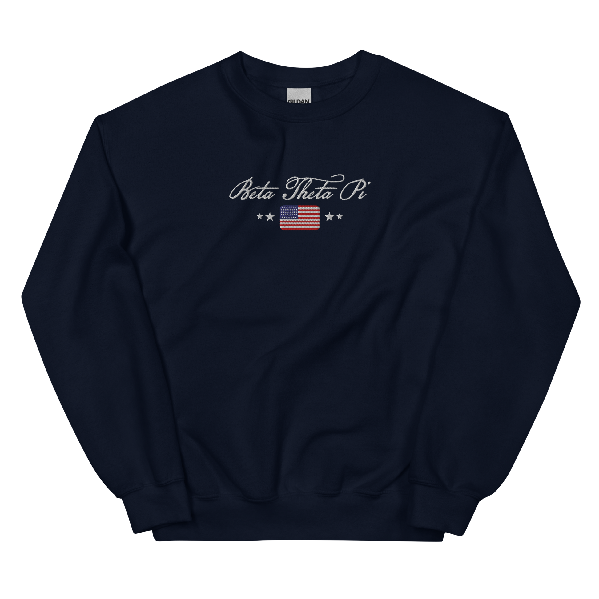Beta Americana Embroidered Crewneck Sweatshirt