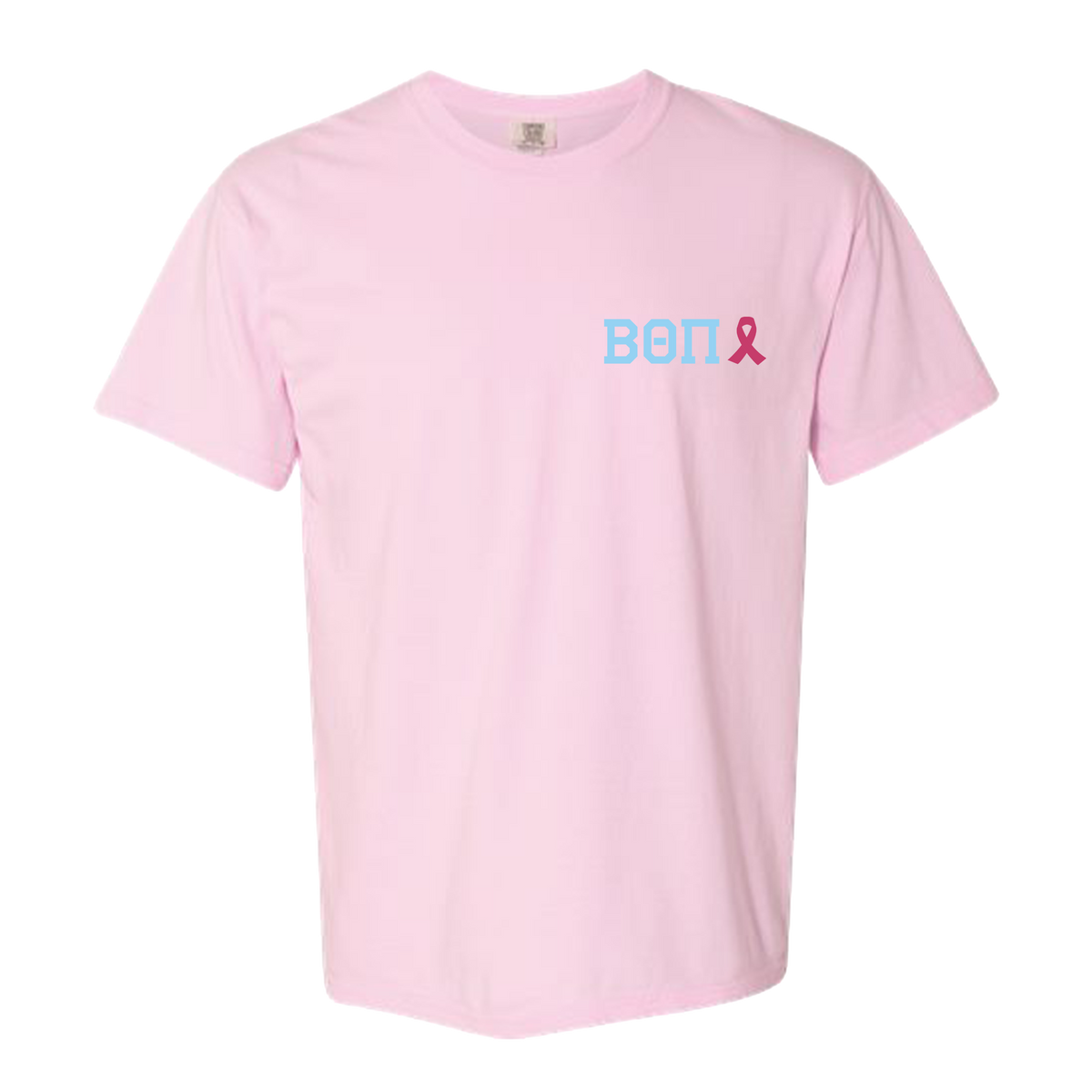 Beta Theta Pi Men of Principle Pink and Blue Tee