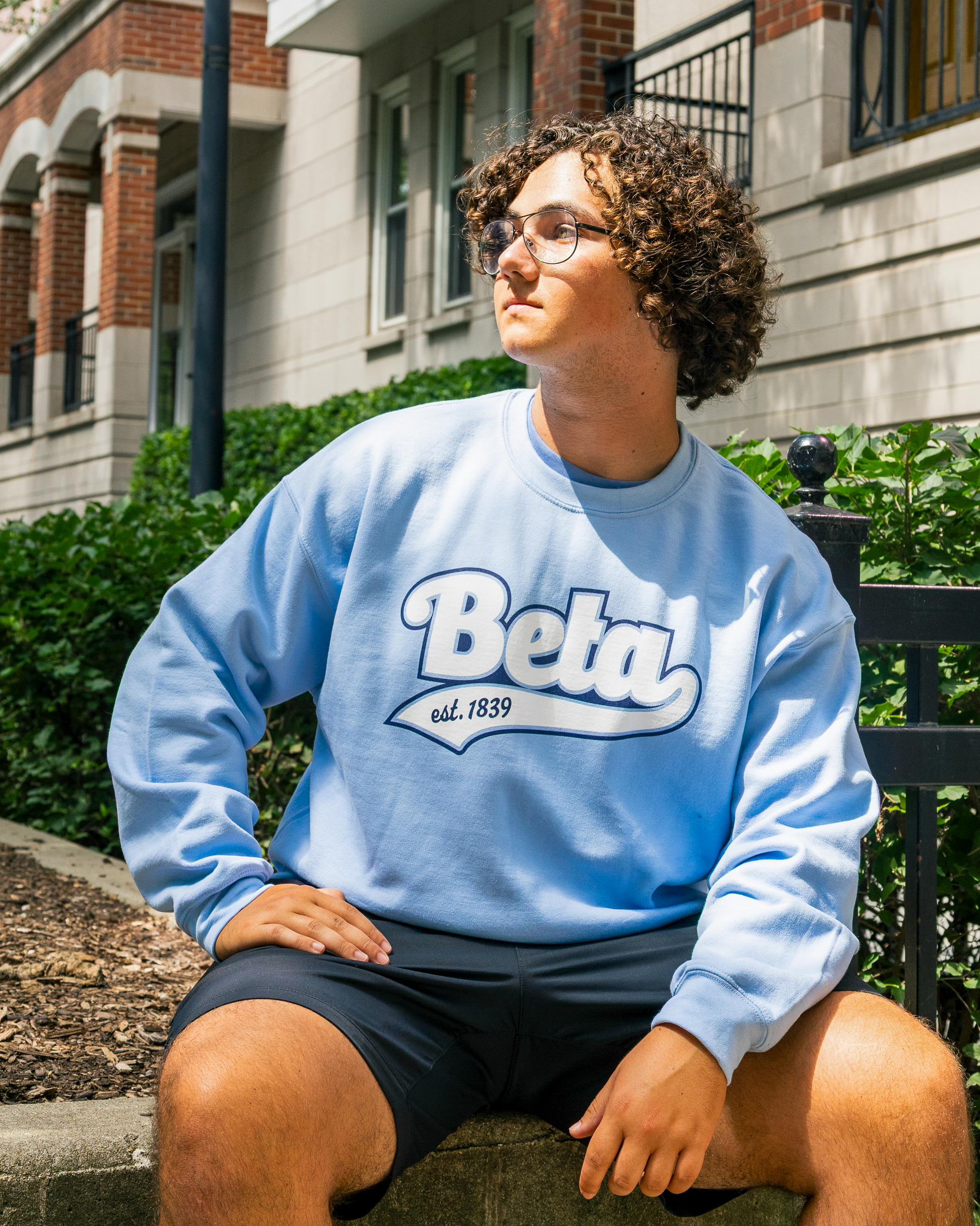 Beta Script Crewneck