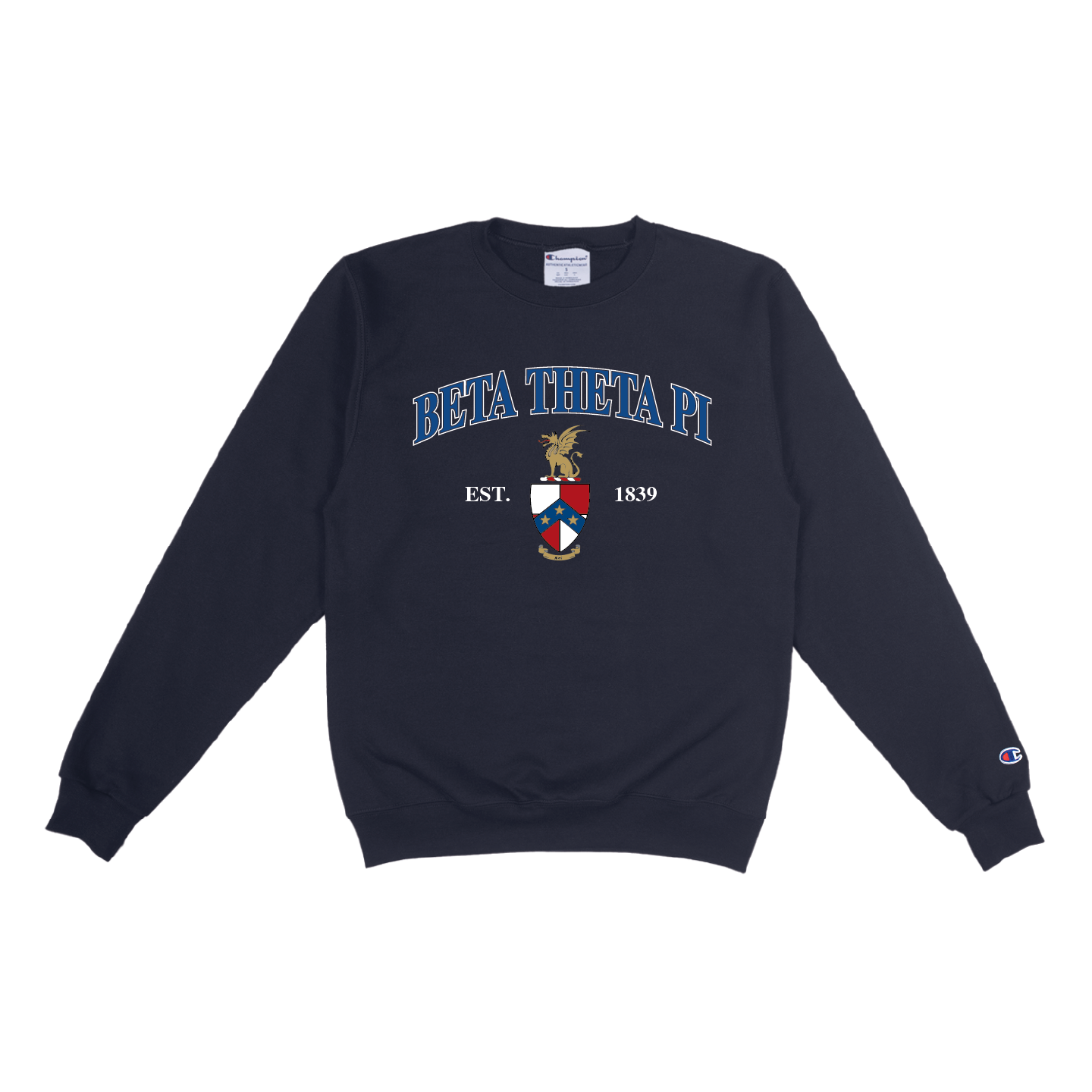 Beta Vintage Crest Crewneck