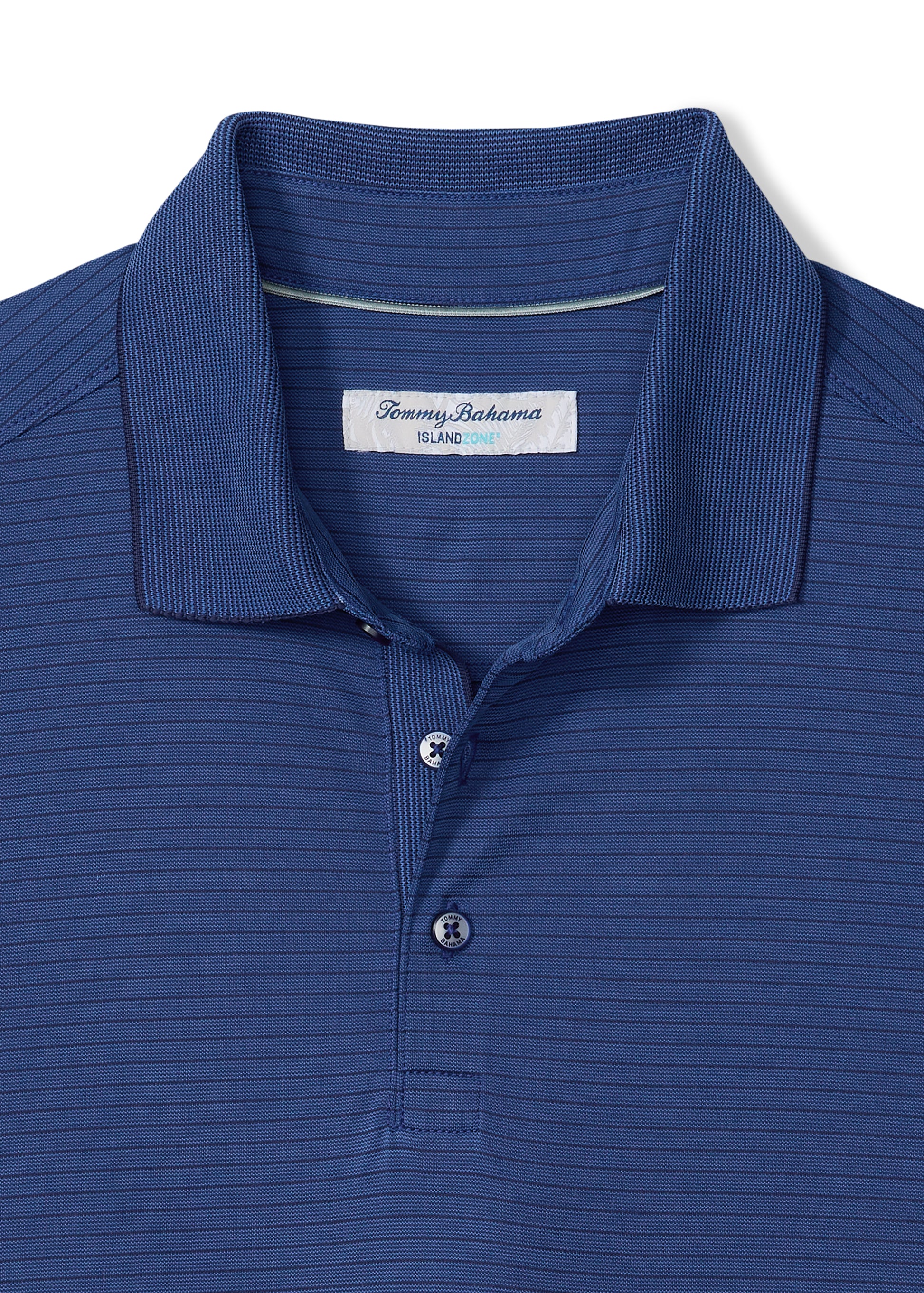 Beta Theta Pi Tommy Bahama Bay Stripe IslandZone® Polo (Team Blue)