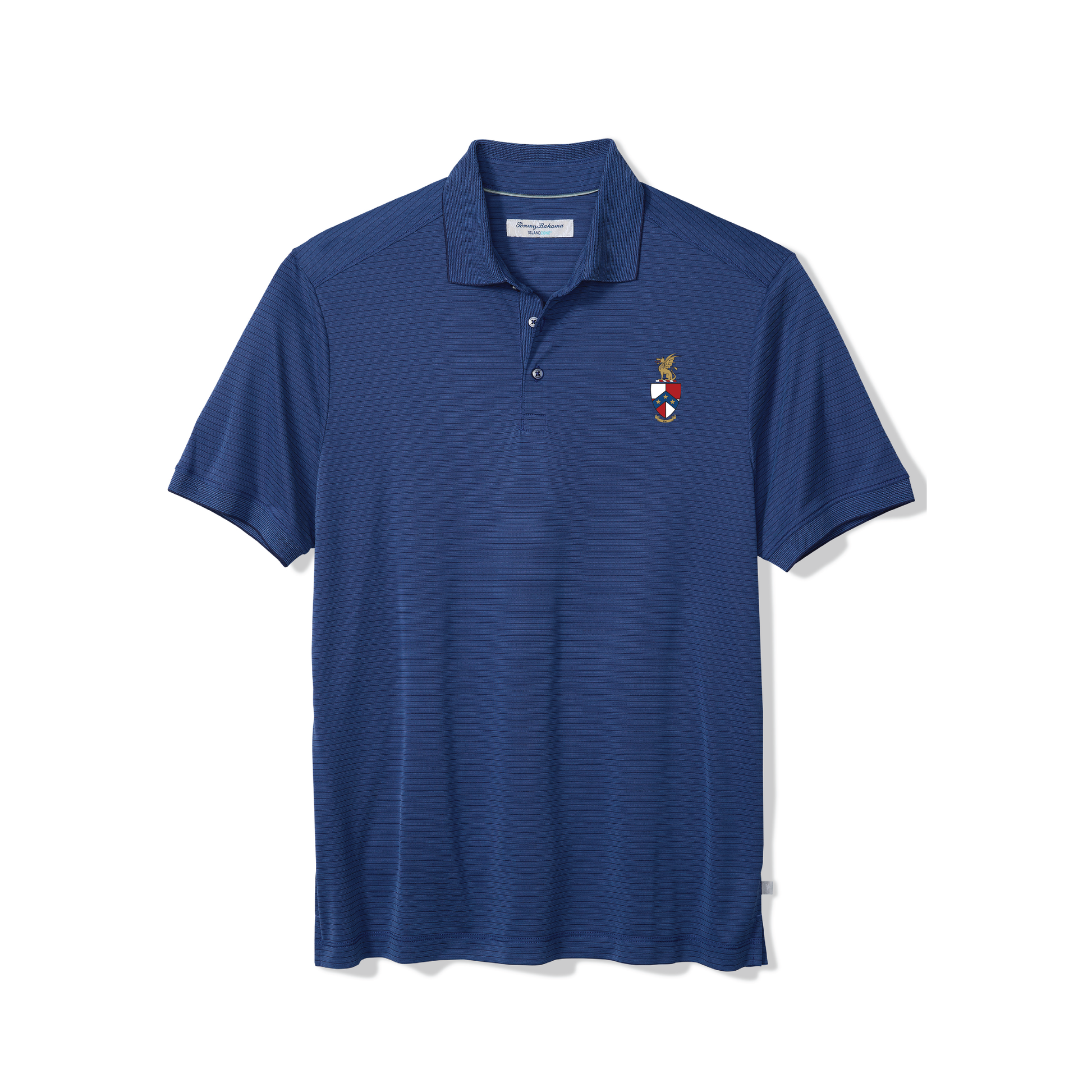 Beta Theta Pi Tommy Bahama Bay Stripe IslandZone® Polo (Team Blue)