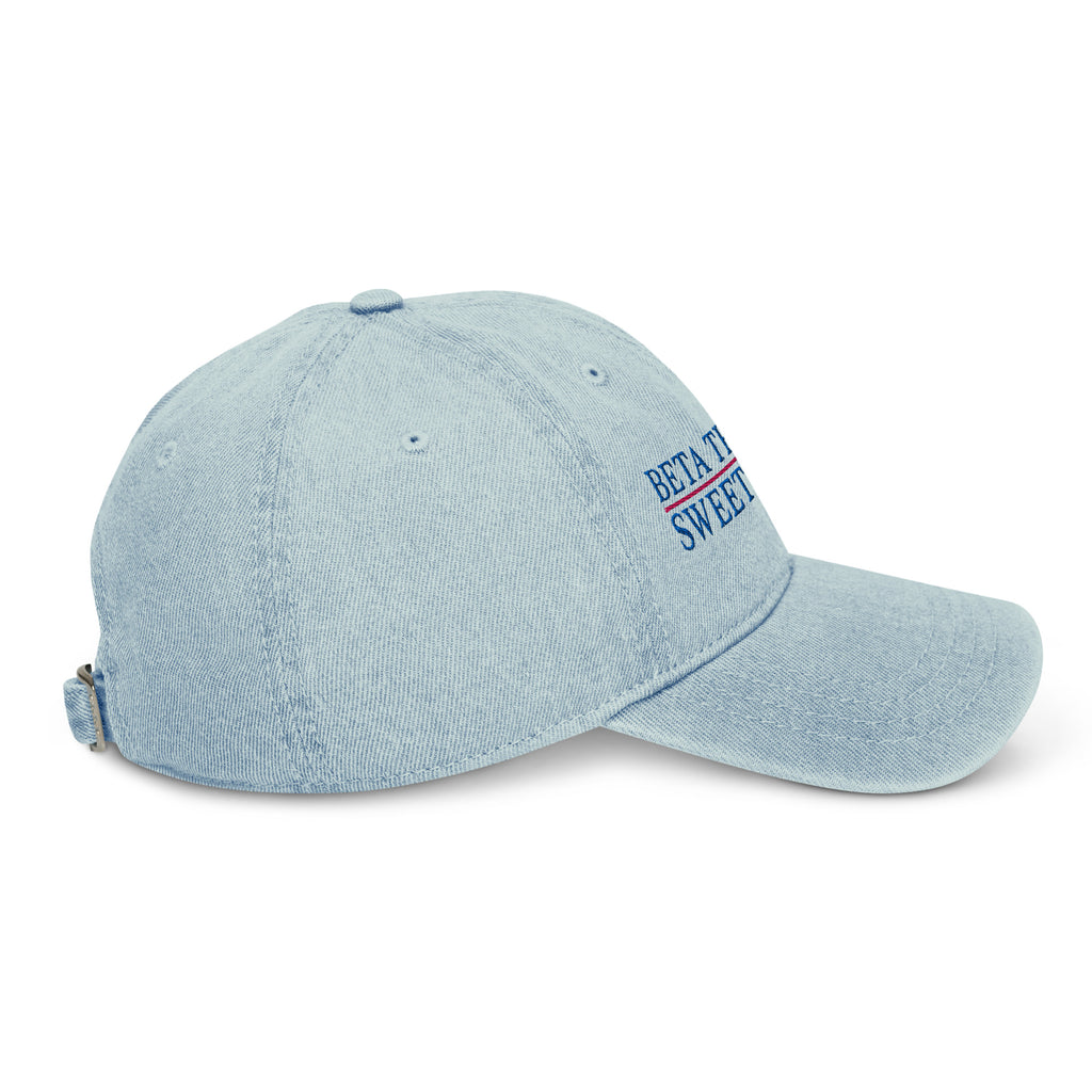 Beta Sweetheart Denim Hat