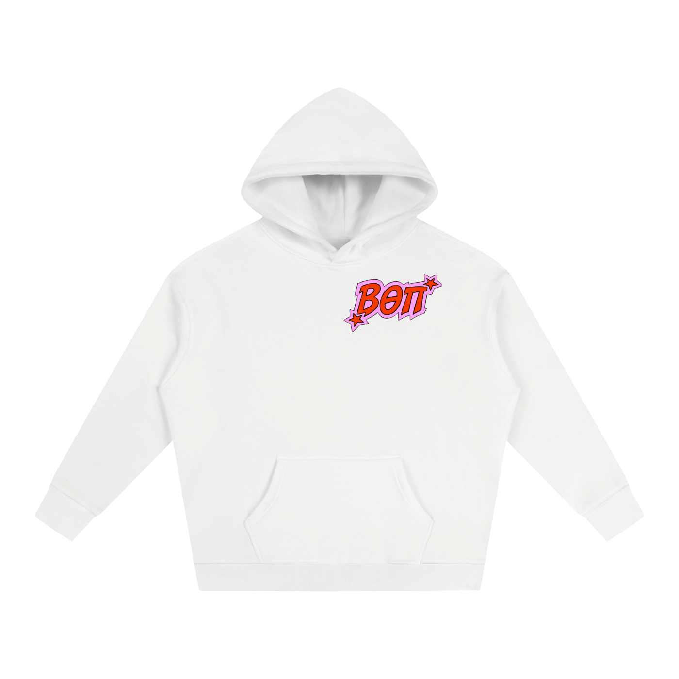 Beta Summer Festival Oversize Fleeced Hoodie