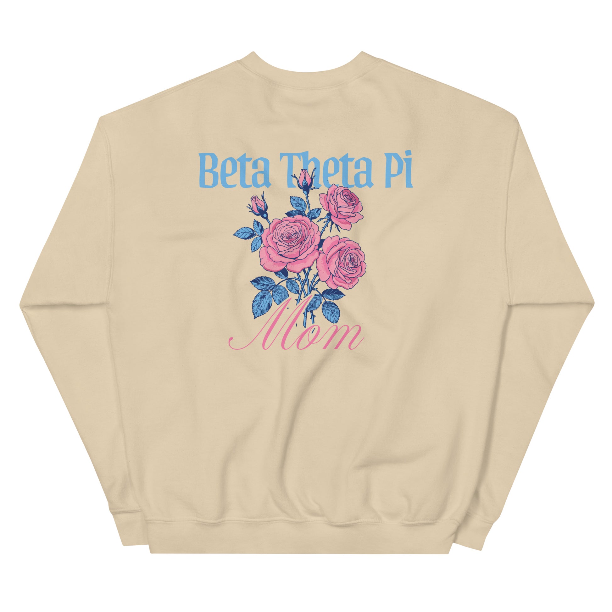 Beta Mom Flower Crewneck Sweatshirt