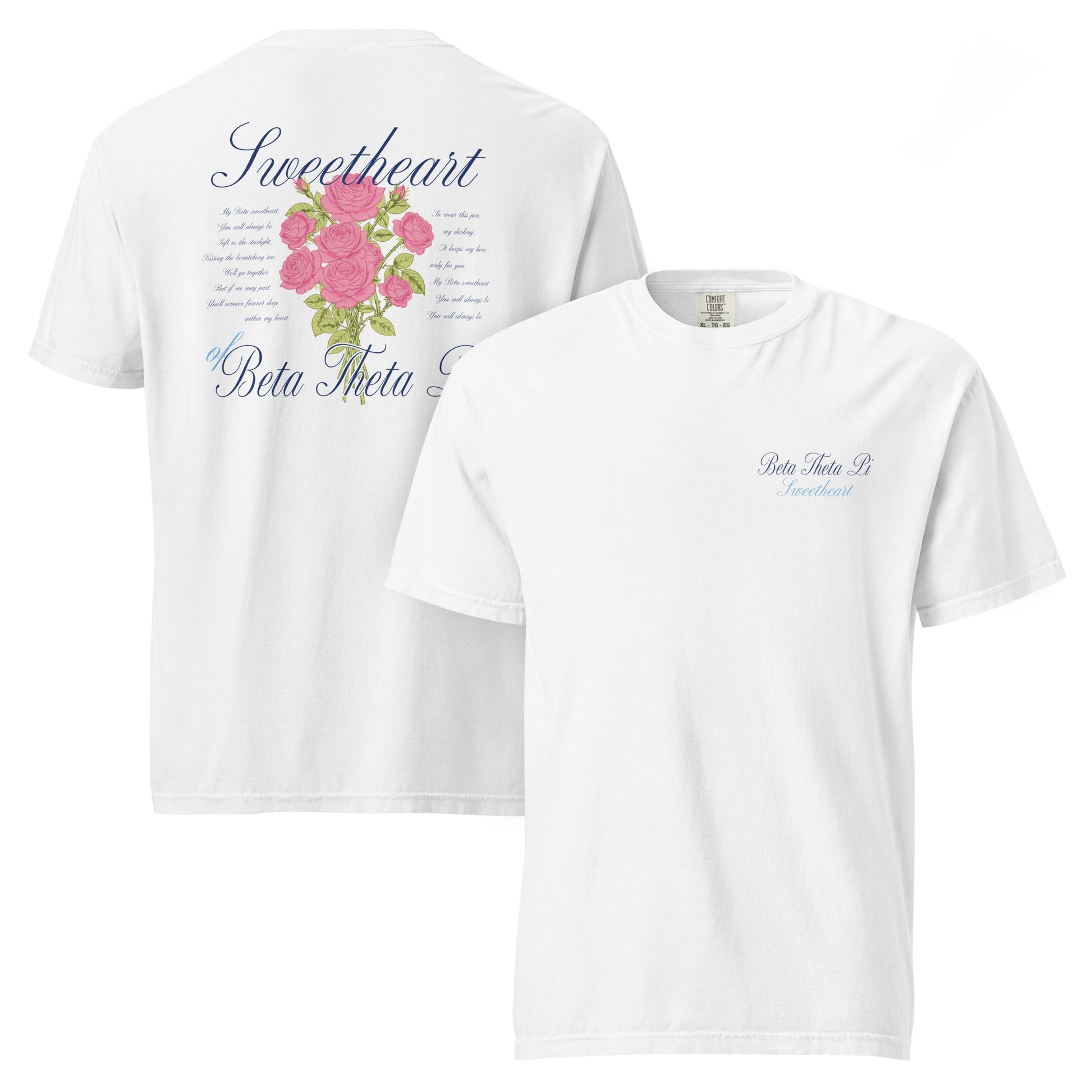 Beta Sweetheart Flower T-Shirt